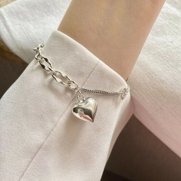 925 Love OT Buckle Bracelet - Picture 6 of 6